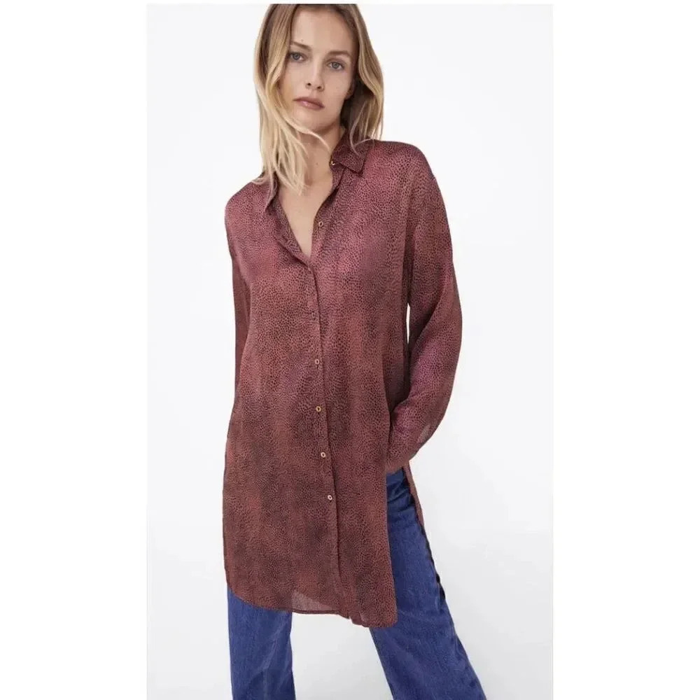Zara Animal Print Tunic / dress
